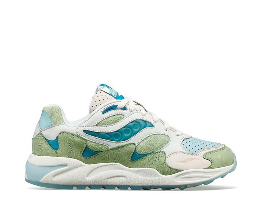 Saucony Grid Shadow 2 Green March / Tan S70782-1