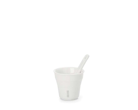 Seletti Selab + Alessandro Zambelli Estetico Quotidiano Coffee Set 2 Cups + 1 Tray