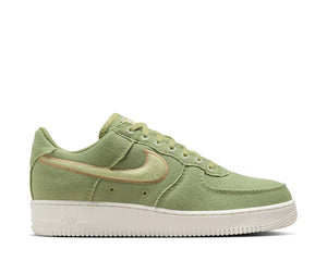 Nike Air Force 1 Low Canvas Dusty Olive - Sneaker homme coloris vert olive noirfonce.eu