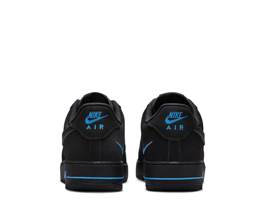 Nike Air Force 1 '07 "Black University Blue"