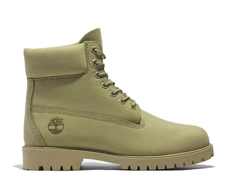 Timberland Heritage 6 Inch Lace Waterproof Light Green Nubuck TB 0A29FNEPO