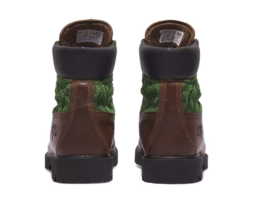 Timberland Heritage Black Pioneers 6 Inch Lace Waterproof Medium Brown FULL GR TB-0A2NU3EM4