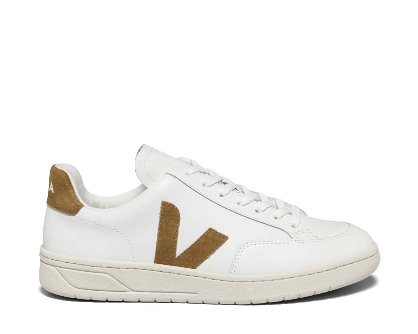 Veja V-12 Leather Extra White / Camel XD0202322B