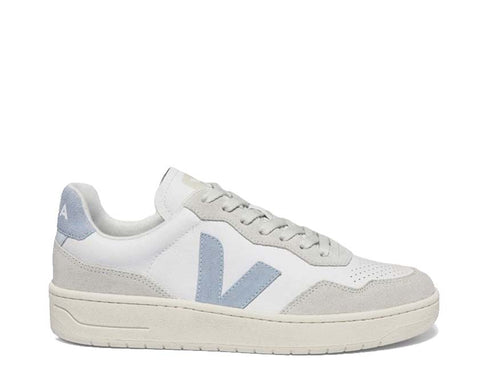 Veja V-90 O.T. Leather Extra White / Steel VD2003387A