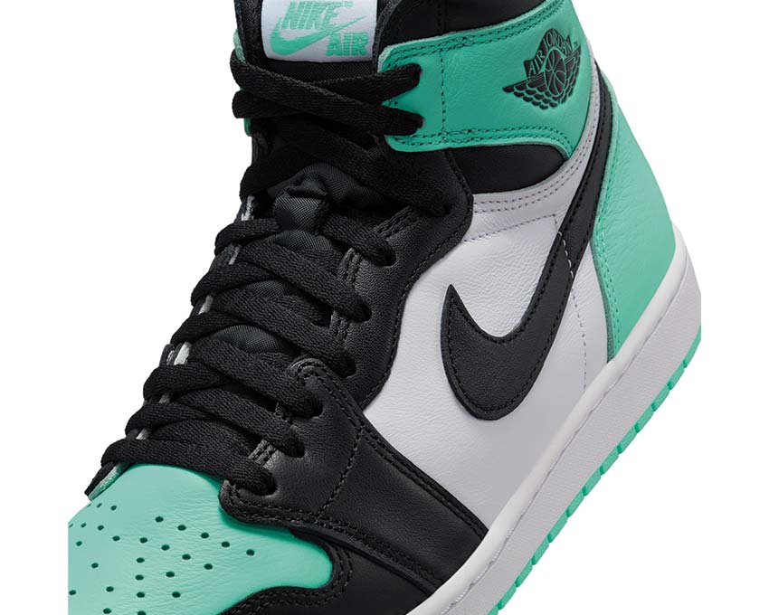 Air Jordan 1 Retro High OG Green Glow | NOIRFONCE display picture 3