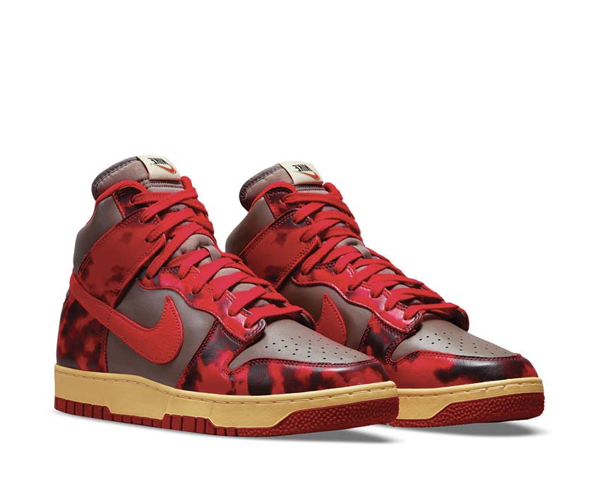 Nike Dunk Hi 1985 SP University Red / Chile Red - Cave Stone DD9404-600
