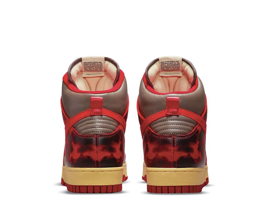Nike Dunk Hi 1985 SP University Red / Chile Red - Cave Stone DD9404-600