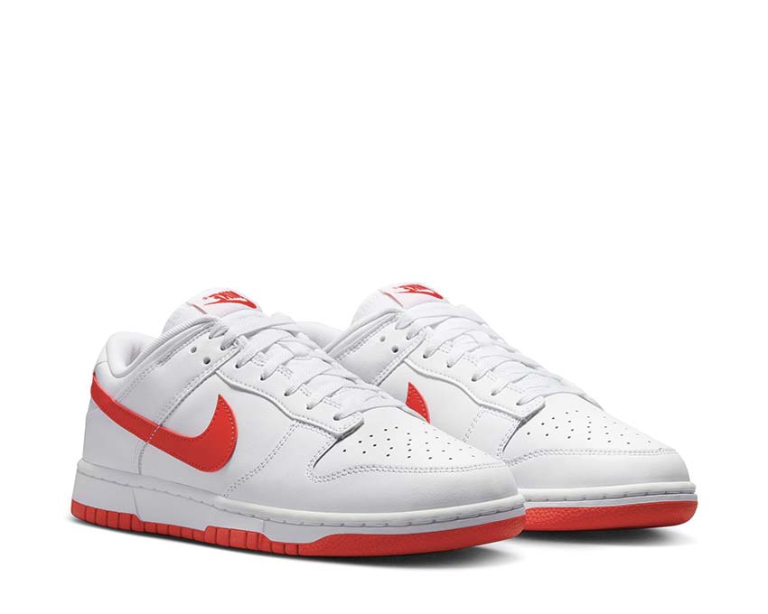 Nike Dunk Low Retro White / Picante Red DV0831-103
