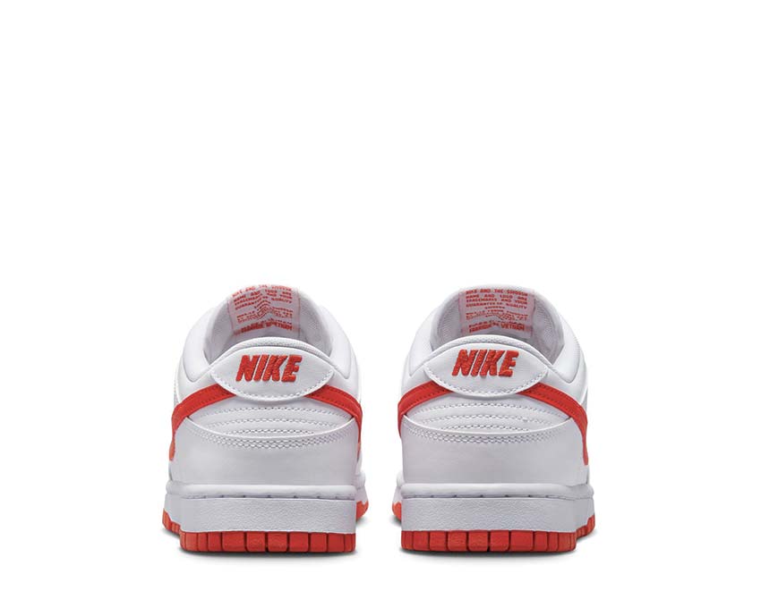 Nike Dunk Low Retro White / Picante Red DV0831-103