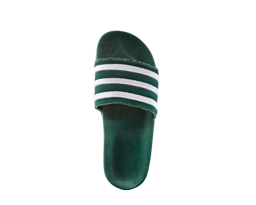 Adidas Adilette Slides Velvet Dark Green BY9907 - 4