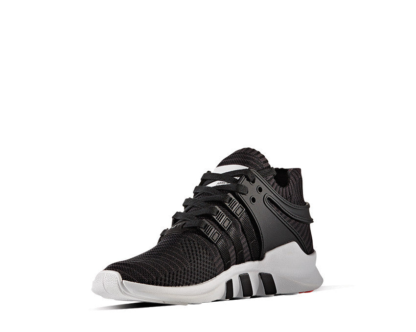Adidas originals eqt support advance trainers in black bb1260 Clearance