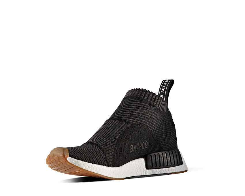 Adidas NMD CS1 Primeknit Black Gum NOIRFONCE Sneakers