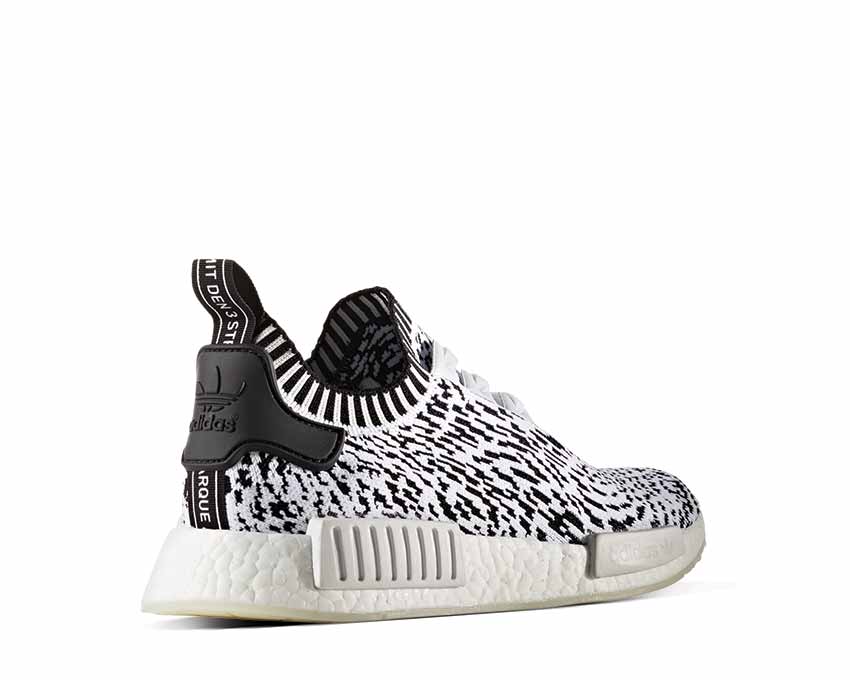 Adidas NMD R1 Primknit Zebra White BZ0219