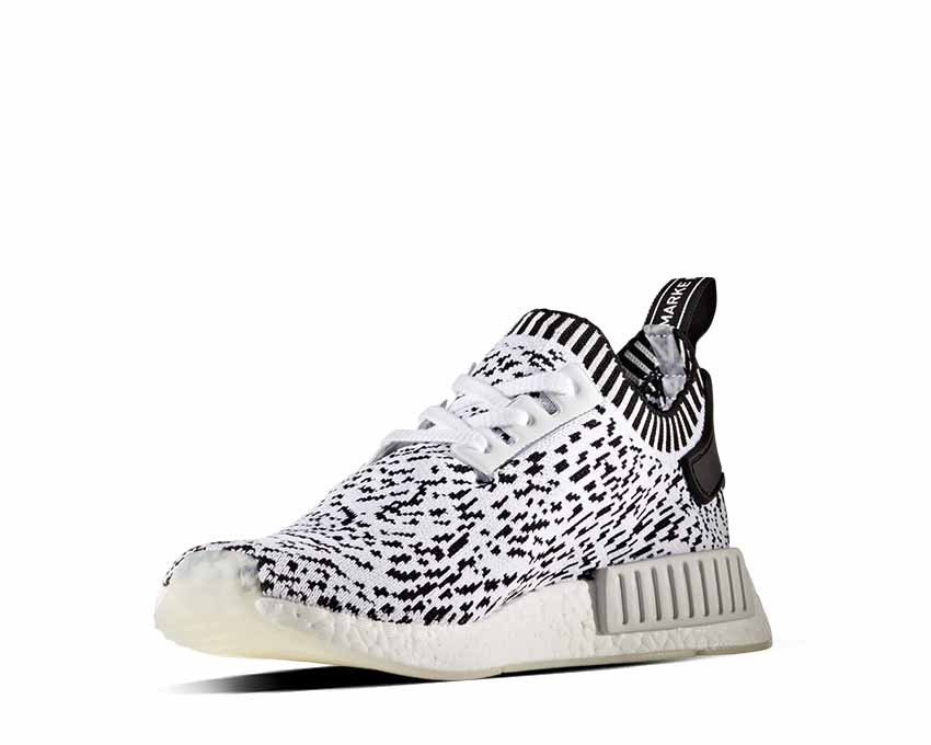Adidas NMD R1 Primknit Zebra White BZ0219