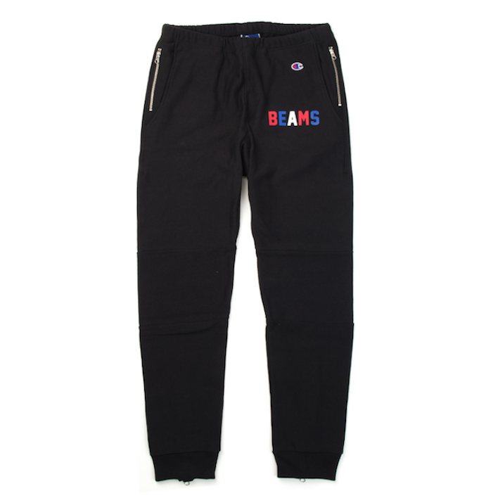 Champion x Beams Elastic Cuff Sweatpants Black