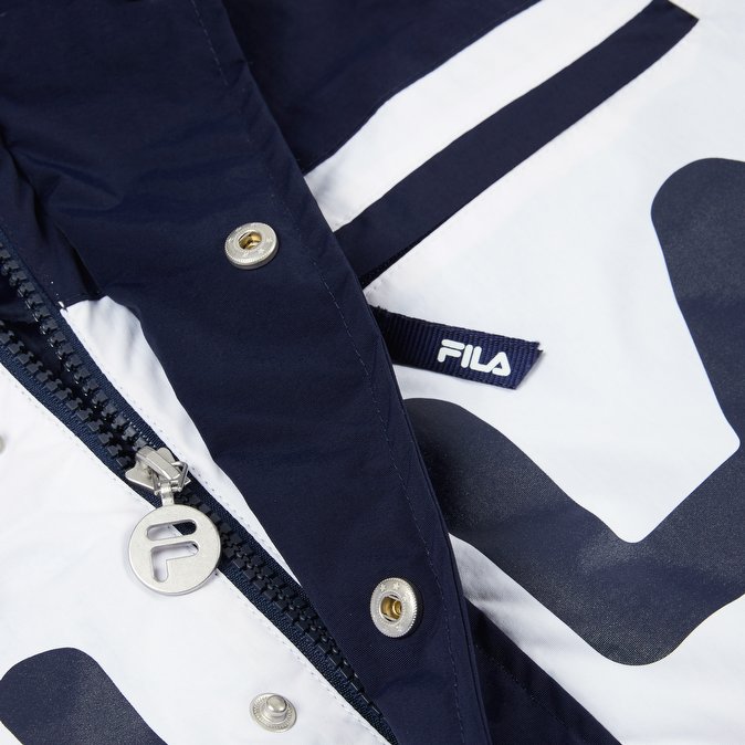 Fila Linden Jacket Peacoat White Red 684187