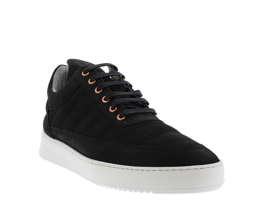 Filling Pieces Low Top gepolstert schwarz