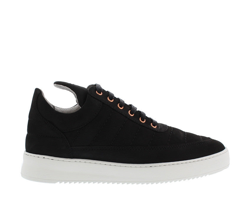 Filling Pieces Low Top gepolstert schwarz
