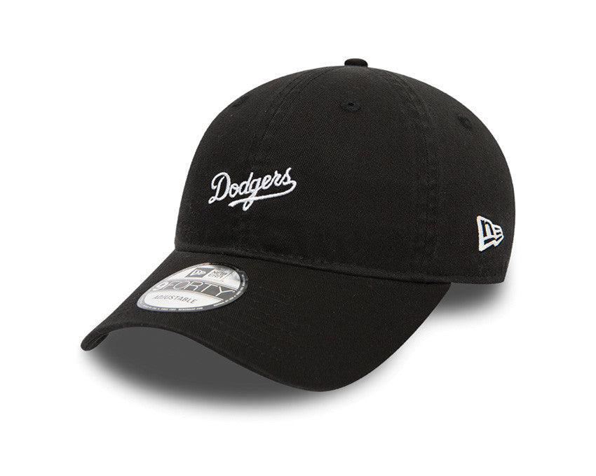 New Era Los Angeles Dodgers Schwarze 9FORTY