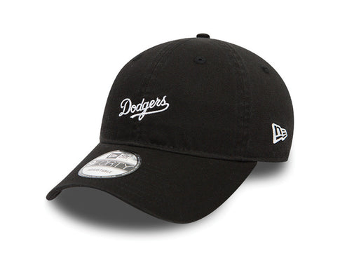 New Era Los Angeles Dodgers Schwarze 9FORTY
