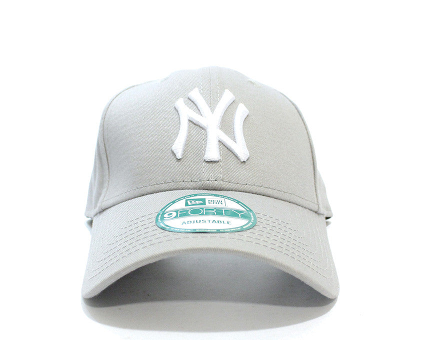 New Era 9FORTY New York Yankees Basic Grey
