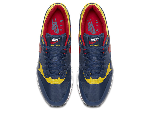 Air max 1 clearance premium navy/gym red-vivid sulfur