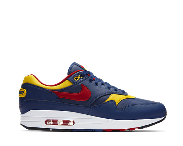 Nike Air Max 1 Premium Navy Red Sulfur 875844-403