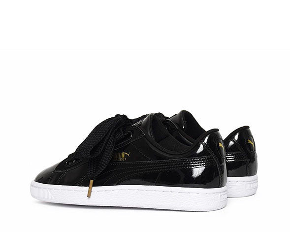 Puma Basket Heart Patent Black 36307301 noirfonce
