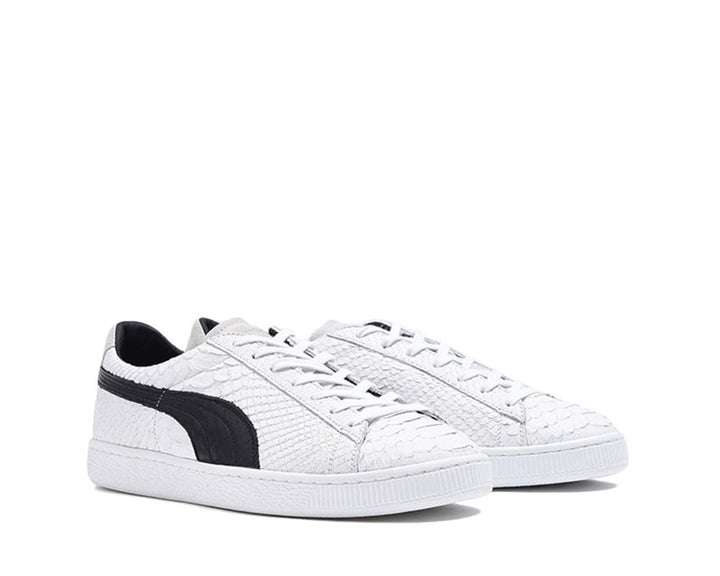 Puma Clyde Made in Italy Snake White