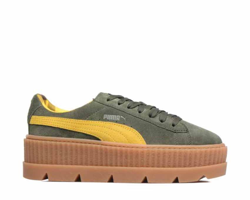Puma x Fenty Cleated Creeper Grün Gelb