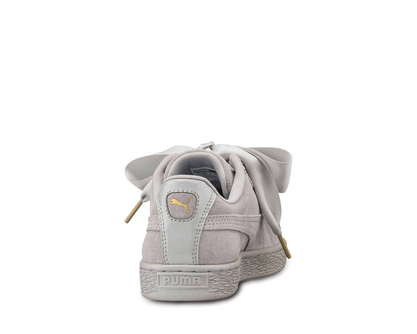 Puma Wildleder Herz Satin Grau NOIRFONCE Sneakers