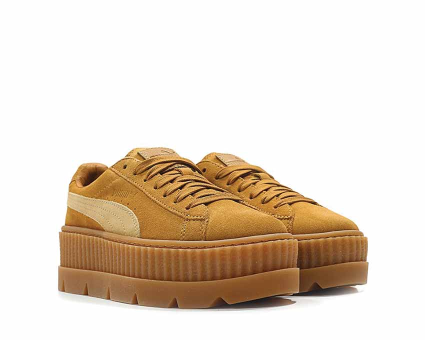 Puma x Fenty Cleated Creeper Golden Brown Suede NOIRFONCE