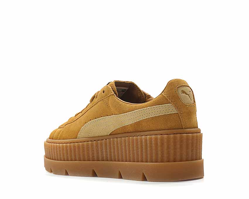 Puma x Fenty Cleated Creeper Golden Brown Suede