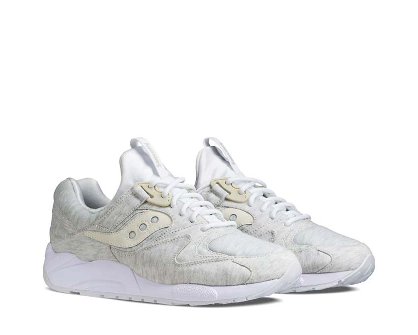 Saucony Grid 9000 HT Coated Jersey White S70348-2