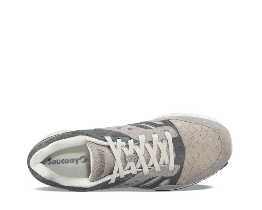 Saucony Grid SD "Quilted" Charcoal Tan