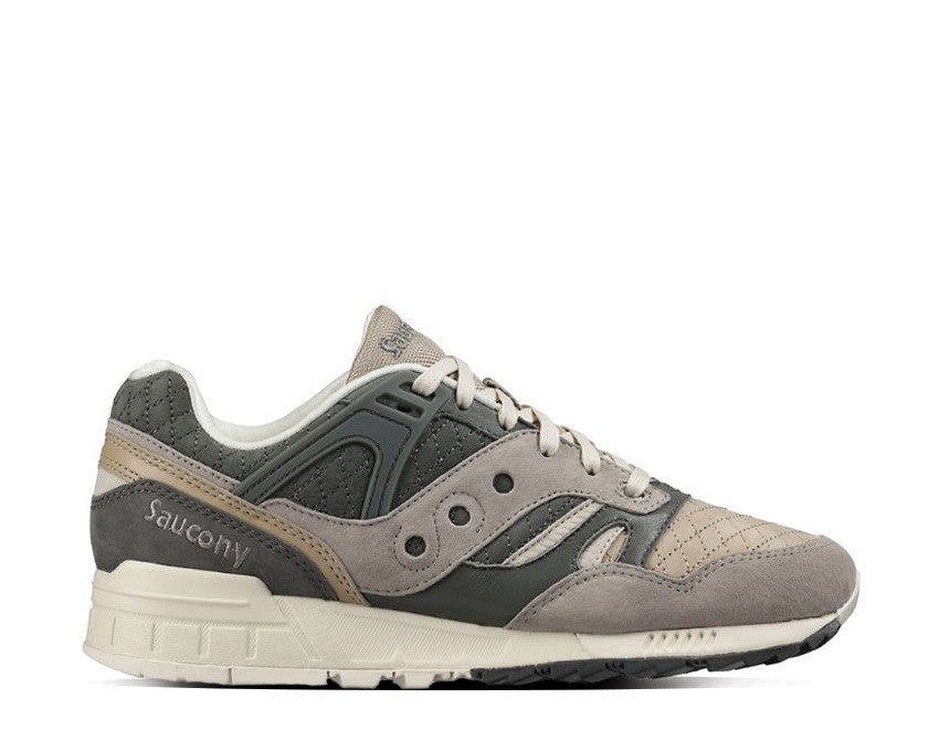 Saucony Grid SD "Quilted" Charcoal Tan