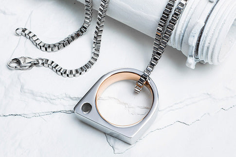 Vitaly Sua X Stainless Steel Rose Gold