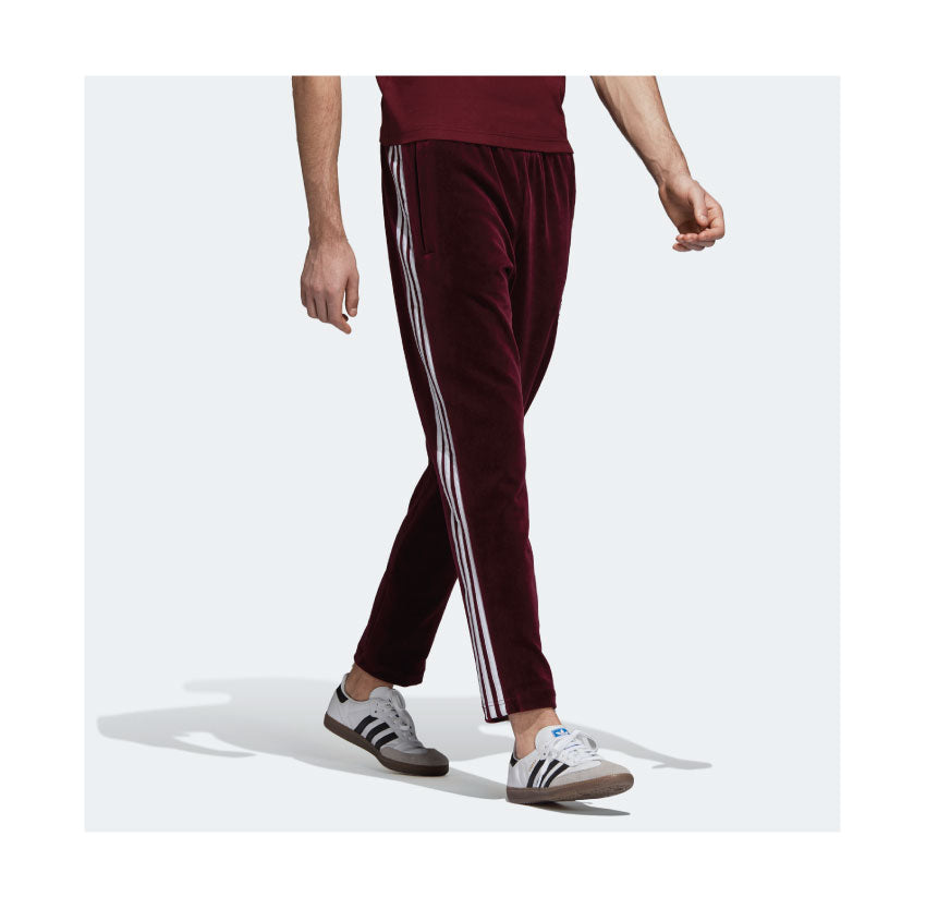 Adidas BB Velour Track Pant Maroon DH5784