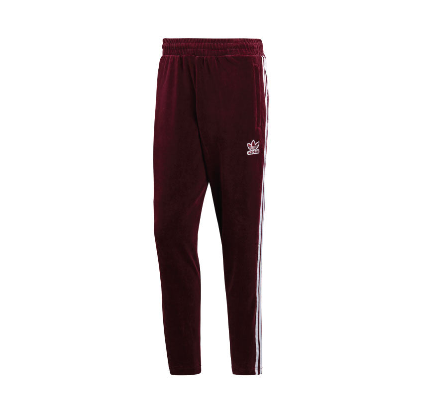 Adidas BB Velour Track Pant Maroon DH5784