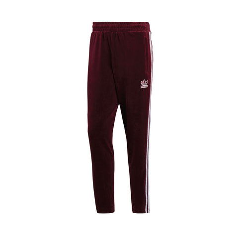Adidas BB Velour Track Pant Maroon DH5784