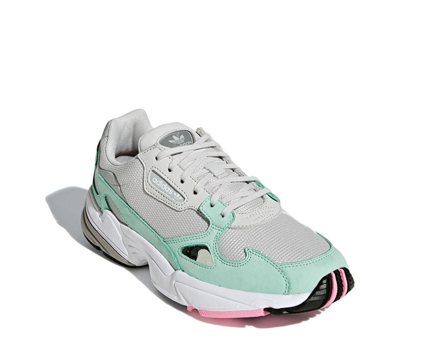 Adidas Falcon W Grey One / Grey One / Green B28127