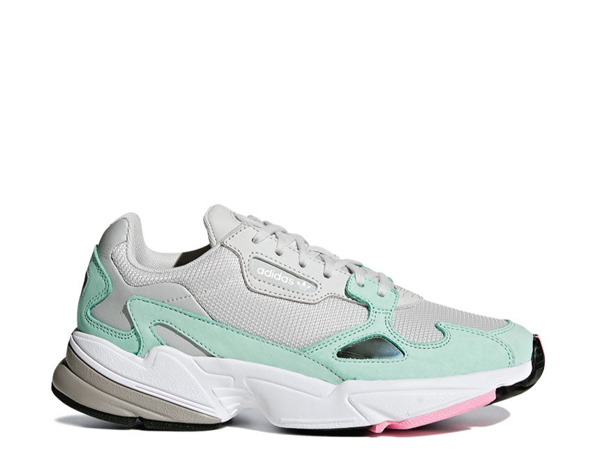 Adidas Falcon W Grey One / Grey One / Green B28127