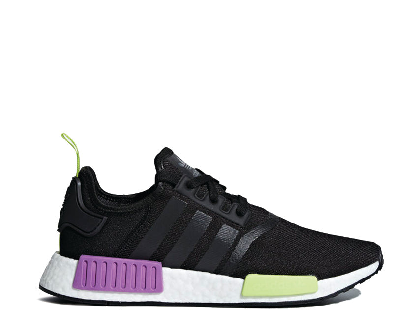 Adidas NMD R1 Core Black Shot Purple D96627