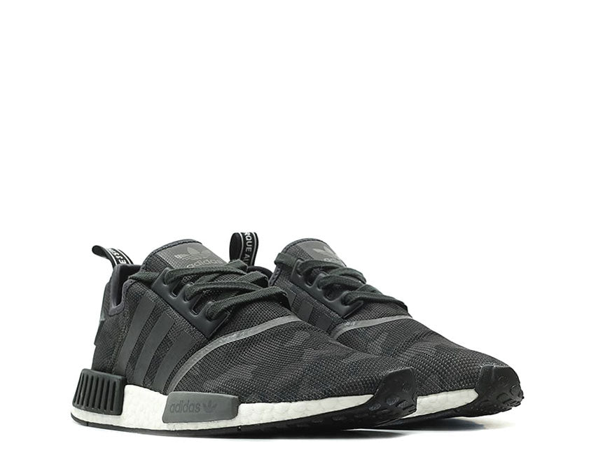 Adidas NMD R1 Core Black Grey Four Grey Five D96616