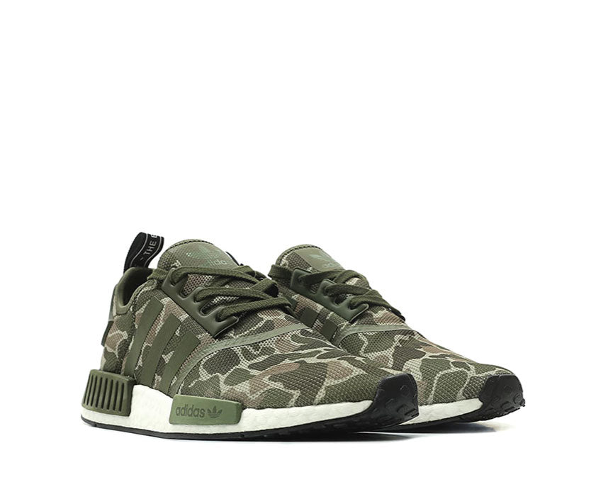Adidas NMD R1 Camo Sesame Trace Cargo Green D96617