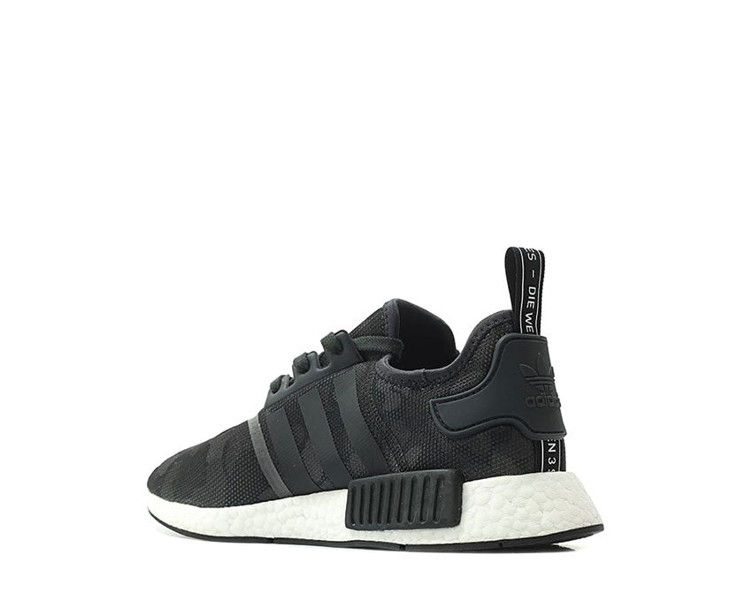 Adidas NMD R1 Core Black Grey Four Grey Five D96616