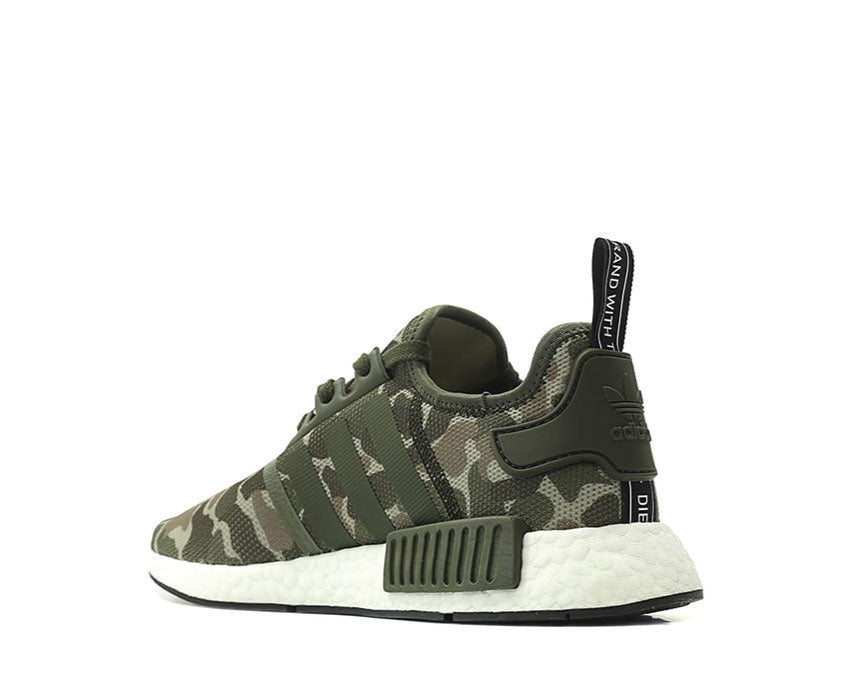 Adidas NMD R1 Camo Sesame Trace Cargo Green D96617