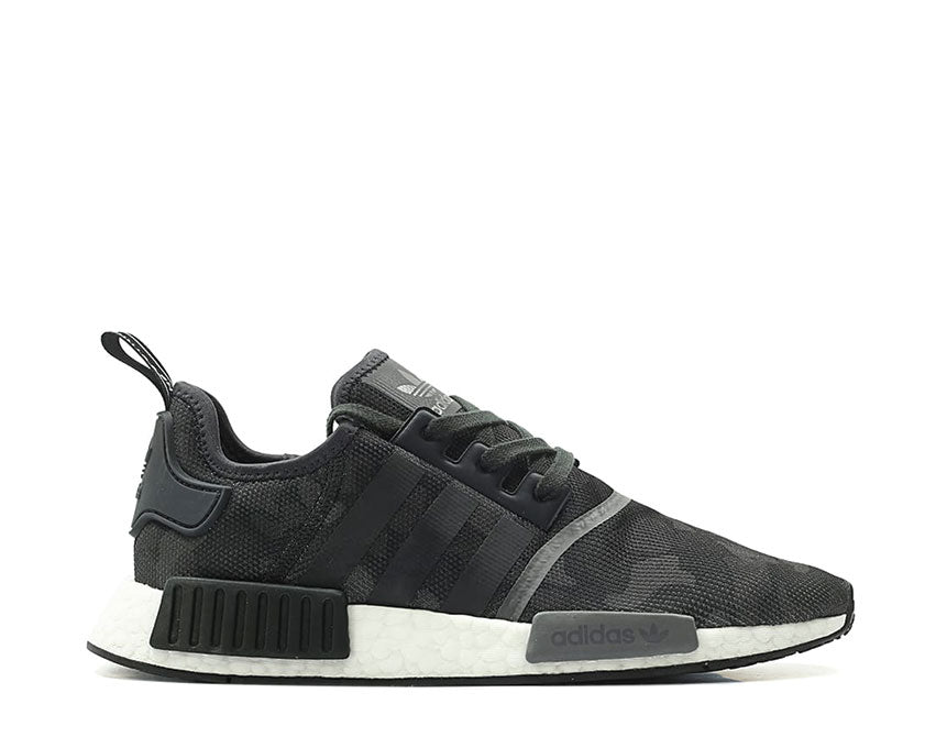 Adidas NMD R1 Core Black Grey Four Grey Five D96616