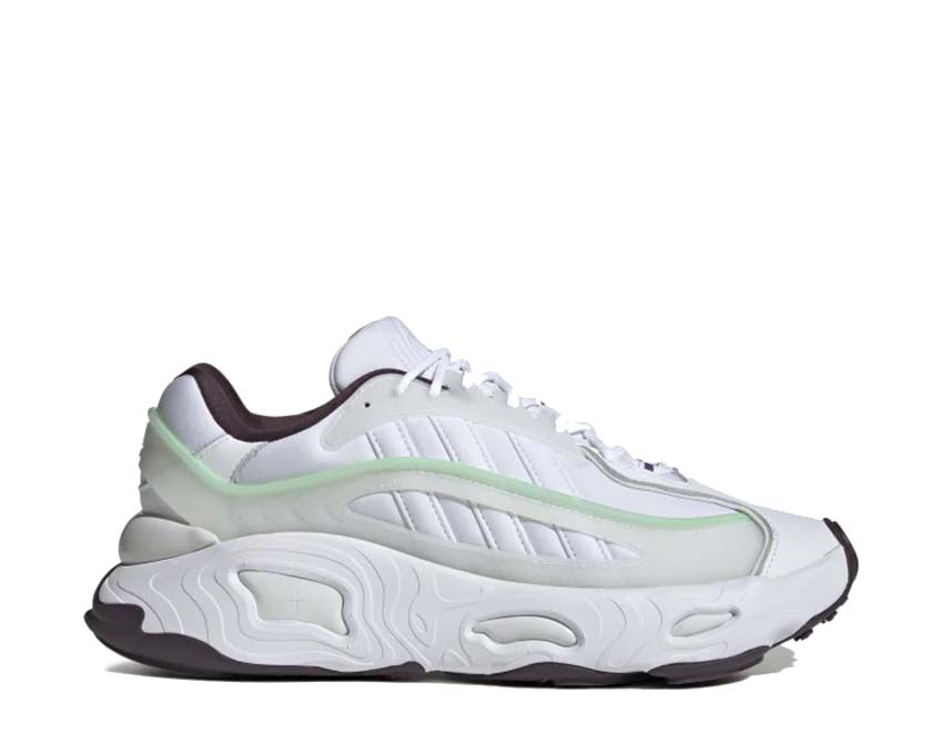 Adidas Oznova Cloud White / Shadow Maroon / Beam Green GW9386
