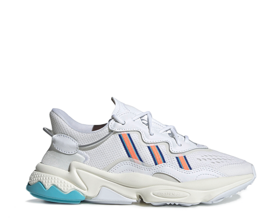 Adidas Ozweego W White / Signal Coral / Blue Glow EF4290